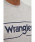 Bluza męska Wrangler bluza męska kolor szary melanżowa