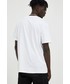 T-shirt - koszulka męska Wrangler t-shirt bawełniany kolor biały z nadrukiem