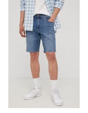 Krótkie spodenki męskie szorty jeansowe męskie - Answear.com Wrangler