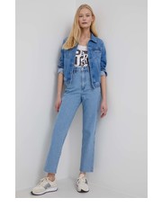 Jeansy jeansy WILD WEST BLUESTONE damskie high waist - Answear.com Wrangler