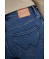 Jeansy Wrangler jeansy HIGH RISE SKINNY INDIGO SEA damskie high waist