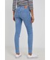 Jeansy Wrangler jeansy SKINNY IN THE CLOUDS damskie medium waist