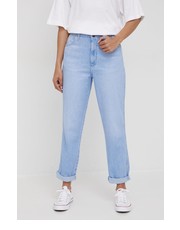 Jeansy jeansy COMFY MOM ICE ICE BABY damskie high waist - Answear.com Wrangler