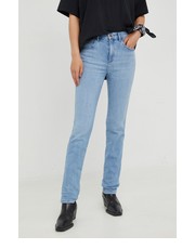 Jeansy jeansy Slim Forkeeps damskie medium waist - Answear.com Wrangler