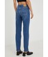Jeansy Wrangler jeansy Straight Airblue damskie high waist