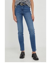 Jeansy jeansy Slim Airblue damskie high waist - Answear.com Wrangler