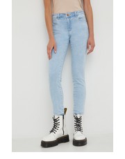 Jeansy jeansy Skinny Let It Go damskie medium waist - Answear.com Wrangler
