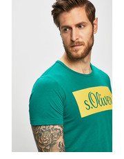 T-shirt - koszulka męska s. Oliver - T-shirt 13.904.32.4800 - Answear.com