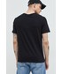 T-shirt - koszulka męska s.Oliver t-shirt bawełniany kolor czarny gładki
