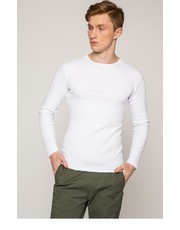 T-shirt - koszulka męska - Longsleeve PC.MOSCA.BIANCO - Answear.com