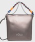 Shopper bag NÕBO Nobo torebka kolor srebrny