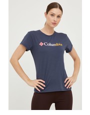 Bluzka t-shirt sportowy Sun Trek - Answear.com Columbia
