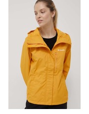 Kurtka kurtka outdoorowa Hikebound kolor pomarańczowy przejściowa - Answear.com Columbia