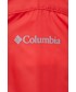 Kurtka Columbia wiatrówka Alpine Chill kolor czerwony przejściowa