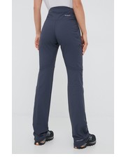 Spodnie spodnie outdoorowe Passo Alto damskie kolor granatowy - Answear.com Columbia