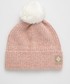 Czapka Columbia czapka kolor różowy z grubej dzianiny