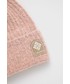 Czapka Columbia czapka kolor różowy z grubej dzianiny