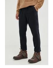 Spodnie męskie spodnie dresowe męskie kolor czarny gładkie - Answear.com Columbia