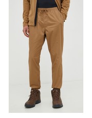 Spodnie męskie spodnie męskie kolor brązowy - Answear.com Columbia