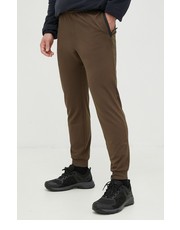 Spodnie męskie spodnie dresowe męskie kolor zielony gładkie - Answear.com Columbia
