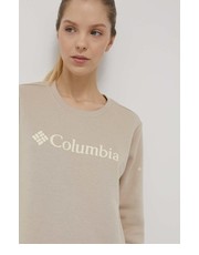 Bluza bluza damska kolor beżowy z nadrukiem - Answear.com Columbia