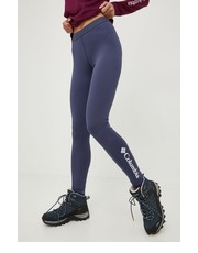 Legginsy legginsy sportowe Hike damskie gładkie - Answear.com Columbia
