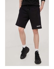 Krótkie spodenki męskie szorty męskie kolor czarny - Answear.com Napapijri