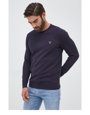 Bluza męska bluza bawełniana męska kolor granatowy gładka - Answear.com Gant