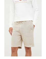 Krótkie spodenki męskie szorty bawełniane męskie kolor beżowy - Answear.com Gant