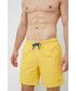 Strój kąpielowy Gant szorty kąpielowe kolor żółty