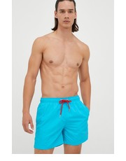 Strój kąpielowy szorty kąpielowe kolor turkusowy - Answear.com Gant