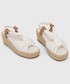 Sandały na obcasie Gant sandały Bohowill damskie kolor biały na koturnie