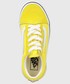 Trampki dziecięce Vans tenisówki dziecięce kolor żółty