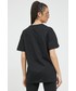 Bluzka Vans t-shirt bawełniany kolor czarny