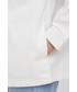 Kurtka Vans kurtka jeansowa damska kolor biały przejściowa oversize