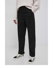 Spodnie spodnie X SANDY LIANG damskie high waist - Answear.com Vans