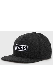 Czapka czapka z domieszką wełny kolor czarny z aplikacją - Answear.com Vans