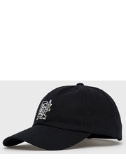 Czapka czapka bawełniana kolor czarny z aplikacją - Answear.com Vans