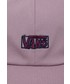 Czapka Vans czapka bawełniana kolor fioletowy z aplikacją