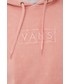 Bluza męska Vans bluza męska kolor różowy z kapturem z aplikacją