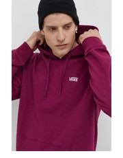 Bluza męska bluza bawełniana męska kolor fioletowy z kapturem gładka - Answear.com Vans