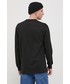 T-shirt - koszulka męska Vans longsleeve bawełniany kolor czarny z nadrukiem