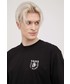 T-shirt - koszulka męska Vans t-shirt bawełniany kolor czarny z nadrukiem