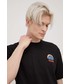 T-shirt - koszulka męska Vans t-shirt bawełniany kolor czarny z nadrukiem
