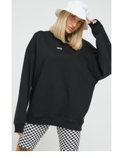 Bluza bluza bawełniana damska kolor czarny z aplikacją - Answear.com Vans