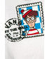 Koszulka Vans - T-shirt dziecięcy x Where Is Wally 98-122 cm VN0A5E1A3SJ1