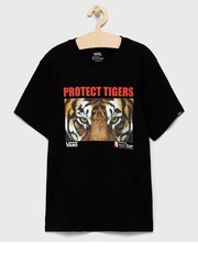 koszulka - T-shirt bawełniany dziecięcy x Project Cat - Answear.com