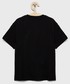 Koszulka Vans t-shirt bawełniany dziecięcy kolor czarny