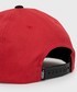 Czapka dziecięca Vans czapka bawełniana dziecięca kolor czerwony z aplikacją
