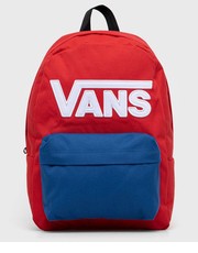 Plecak dziecięcy plecak dziecięcy kolor czerwony duży z aplikacją - Answear.com Vans